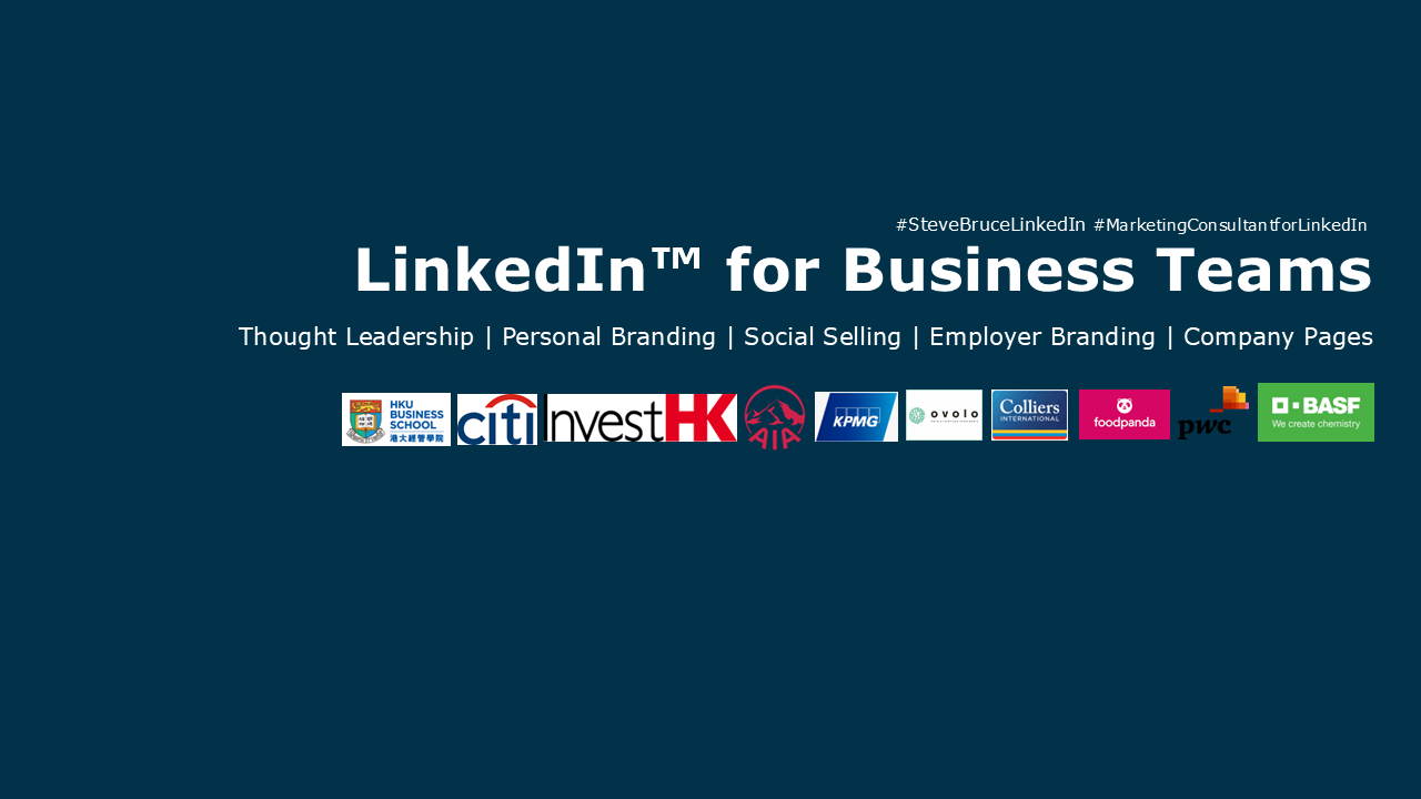 2h LinkedIn for Business Teams Workshop