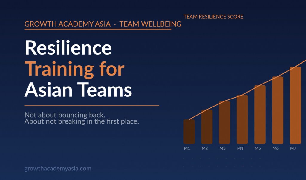 Resilience Training at Work: What Asian Teams Need