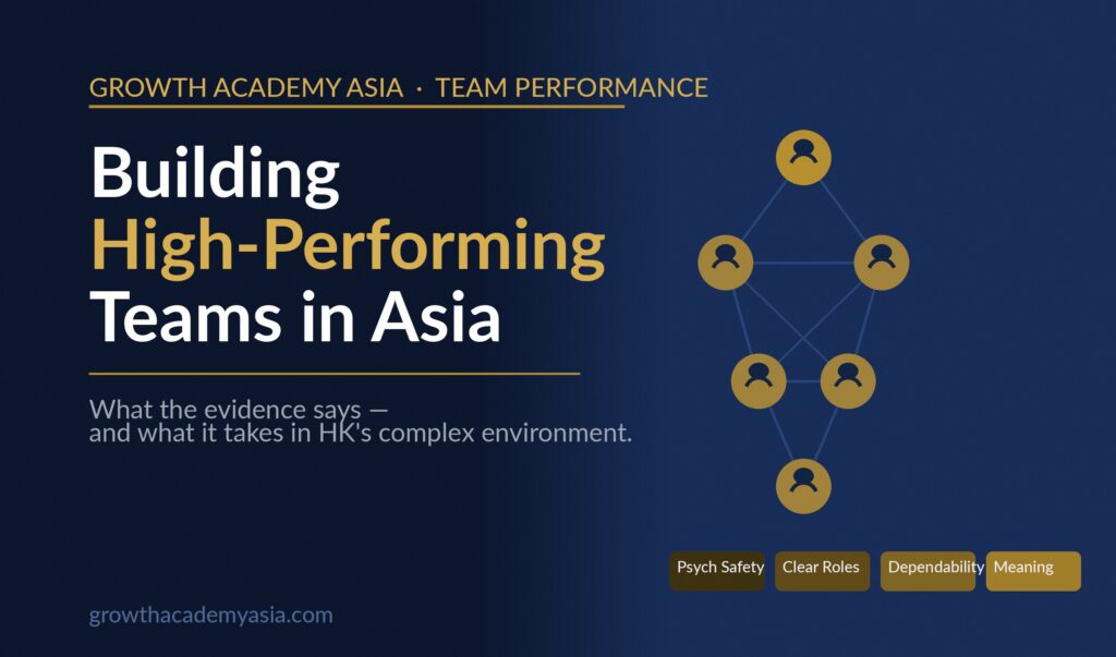 Building High-Performing Teams in Asia: What Works