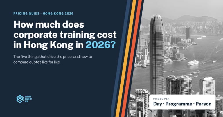 How Much Does Corporate Training Cost in Hong Kong in 2026?