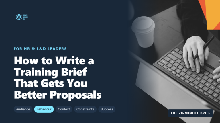 How to Write a Training Vendor Brief That Actually Gets Good Proposals [REFRESH DRAFT, do not publish]