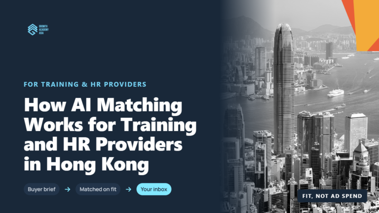 How AI Matching Works for Training and HR Providers in Hong Kong